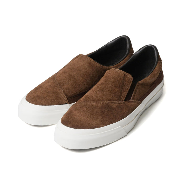 ASAHI - BELTED SLIP- ON SUEDE - Brown - KF20691-1