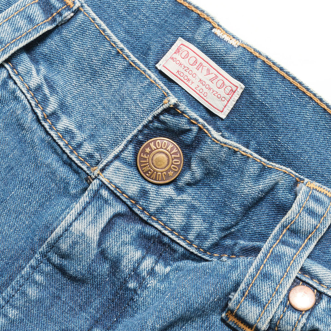 KOOKYZOO - DINNER JEANS - USED WASH - KZF6-05-2