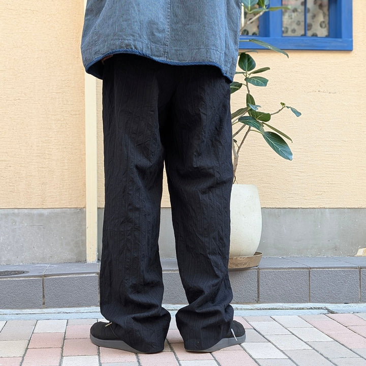 KAPTAIN SUNSHINE - Wool Stripe Easy Trousers - KS26FPT16