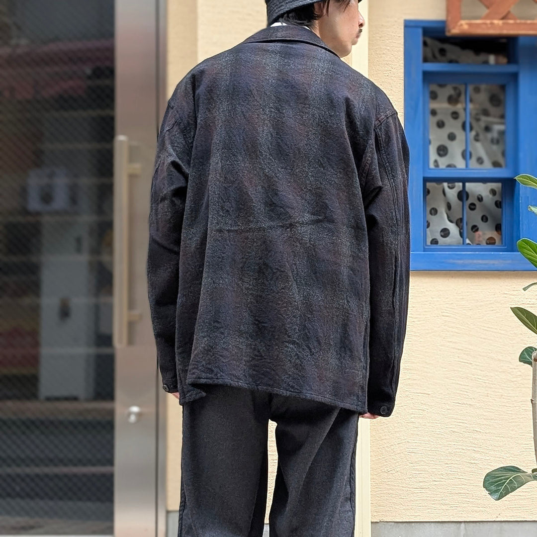 KAPTAIN SUNSHINE - Alpaca Wool Field Shirt Jacket - KS26FSH10