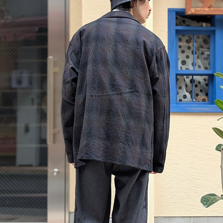 KAPTAIN SUNSHINE - Alpaca Wool Field Shirt Jacket - KS26FSH10