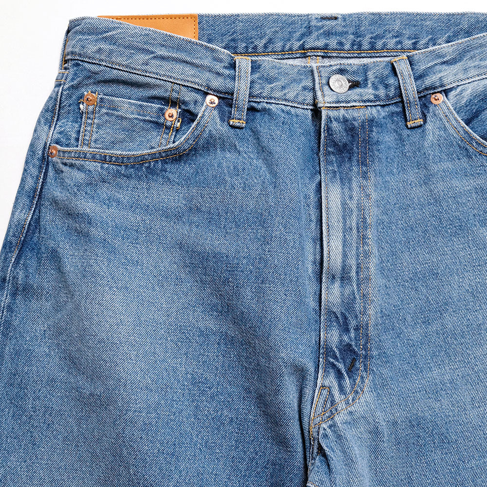 KAPTAIN SUNSHINE - 5P Zipper Front Denim Pants - KSBS109DZ