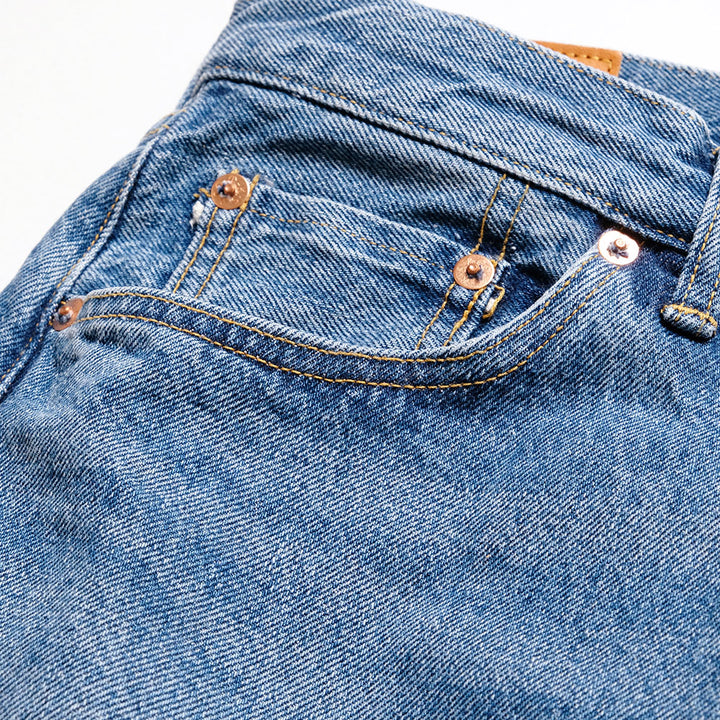 KAPTAIN SUNSHINE - 5P Zipper Front Denim Pants - KSBS109DZ