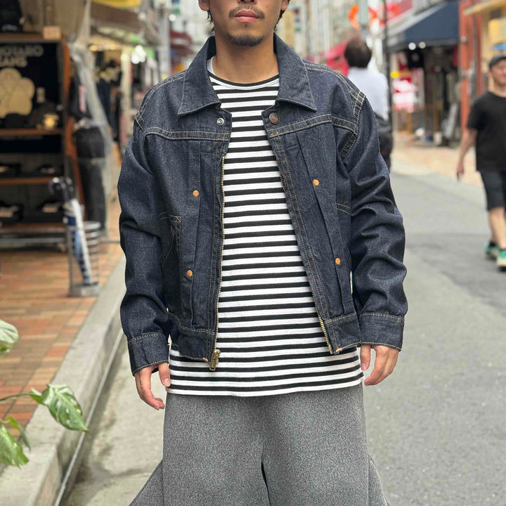 KOOKYZOO - DINNER JEAN JACKET - ONE WASH - KZF6-06-1