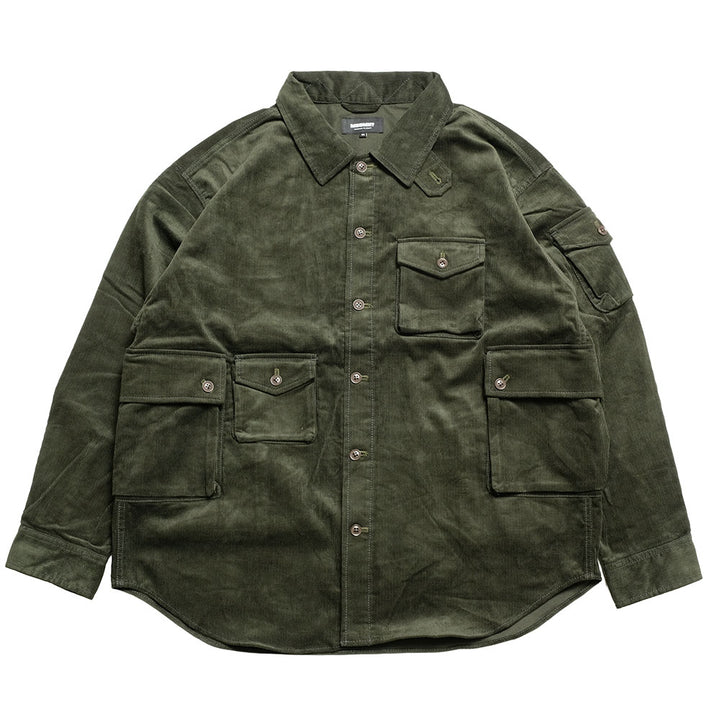 MODMNT - CORDUROY UTILITY CPO SHIRT - NA25F1I016