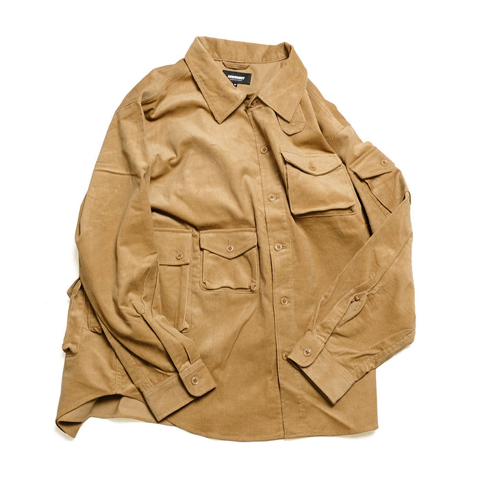MODMNT - CORDUROY UTILITY CPO SHIRT - NA25F1I016