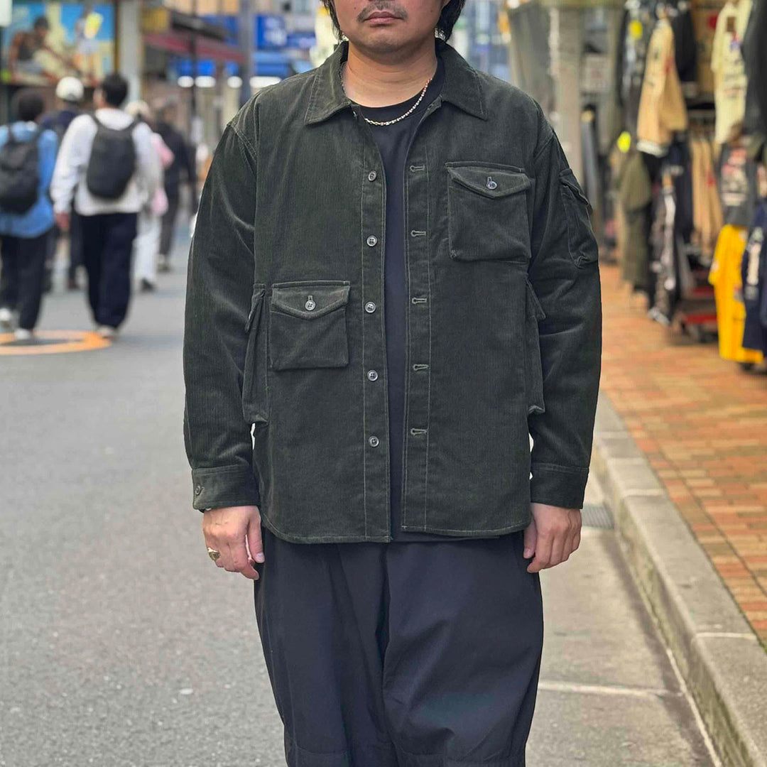 MODMNT - CORDUROY UTILITY CPO SHIRT - NA26F1I016