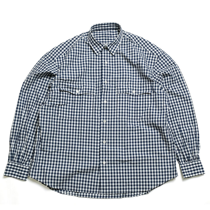 Porter Classic - ROLL UP GINGHAM CHECK SHIRT - PC-016-3355