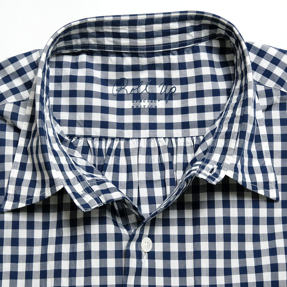Porter Classic - ROLL UP GINGHAM CHECK SHIRT - PC-016-3355