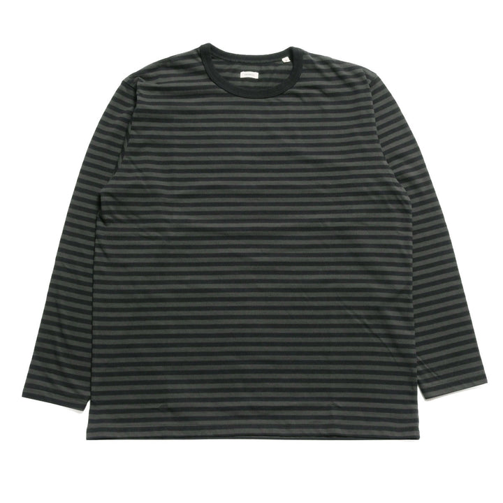 nanamica - COOLMAX Stripe Jersey L/S Tee - S25SH119