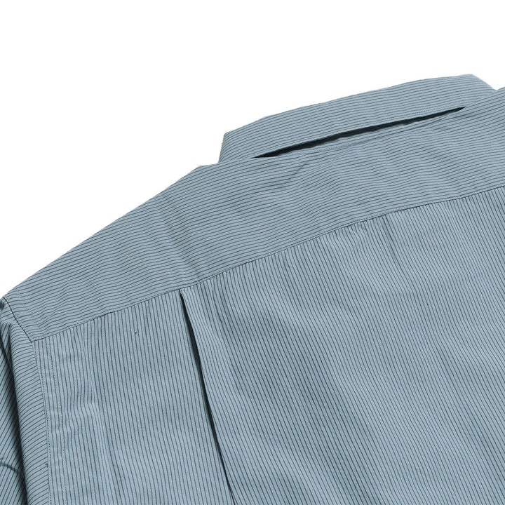 nanamica - Regular Collar Stripe Wind Shirt - S26SG086