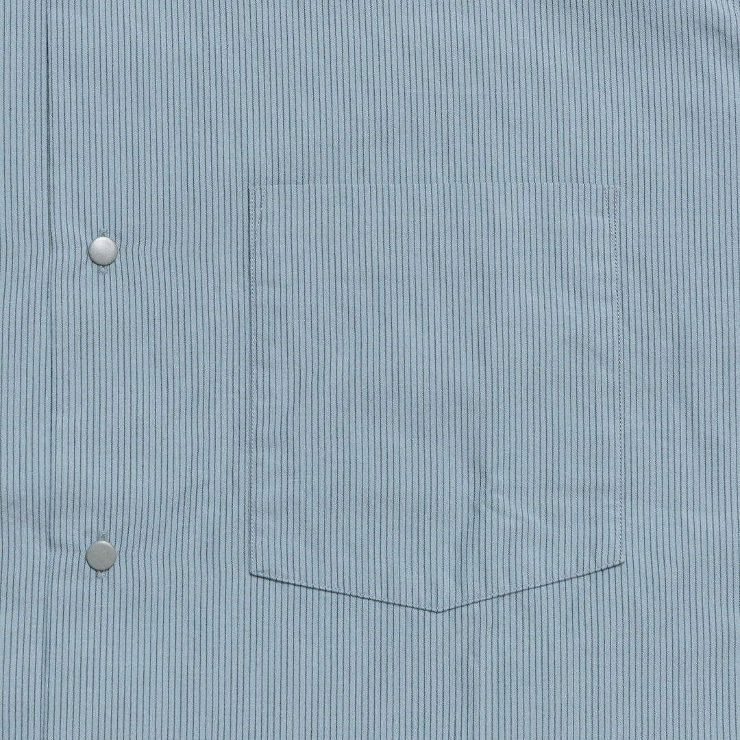 nanamica - Regular Collar Stripe Wind Shirt - S26SG086