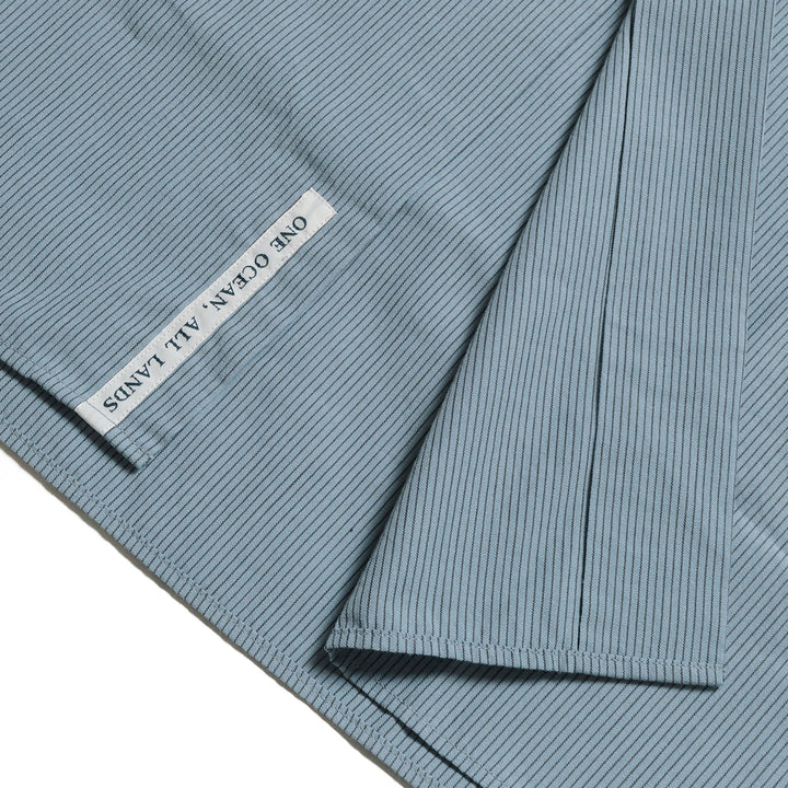 nanamica - Regular Collar Stripe Wind Shirt - S26SG086