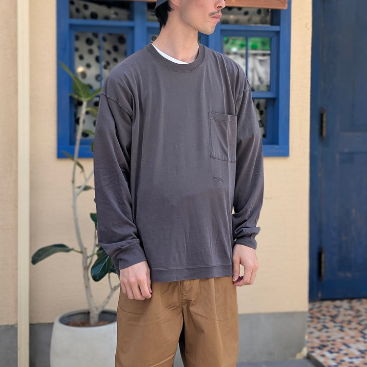 nanamica - OOAL Long Sleeve Pocket Tee - S26FT002