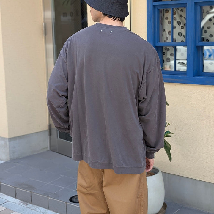 nanamica - OOAL Long Sleeve Pocket Tee - S26FT002