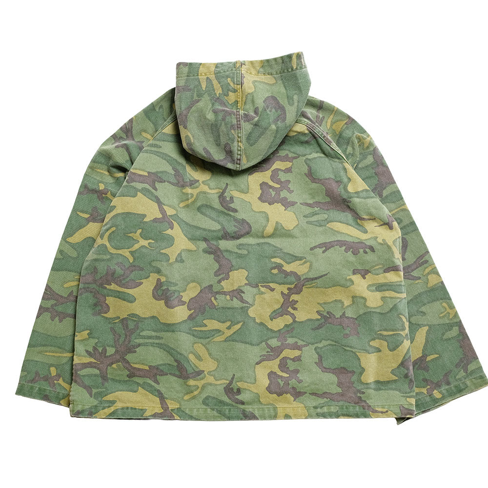 Needles - Reversible Hooded Coat - Camo Twill - SX143