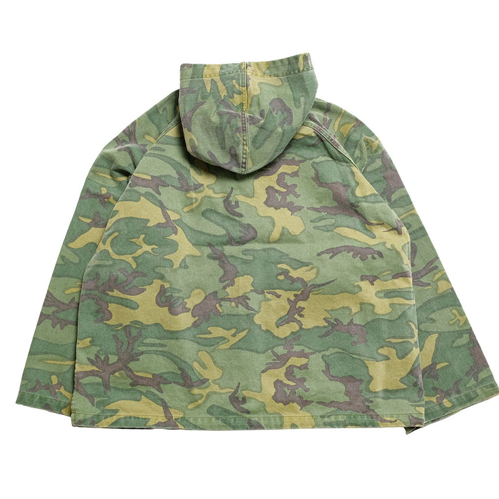 Needles - Reversible Hooded Coat - Camo Twill - SX143