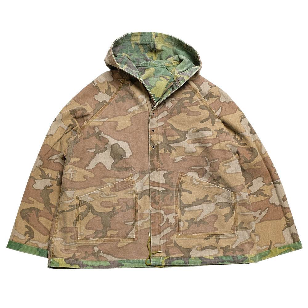 Needles - Reversible Hooded Coat - Camo Twill - SX143