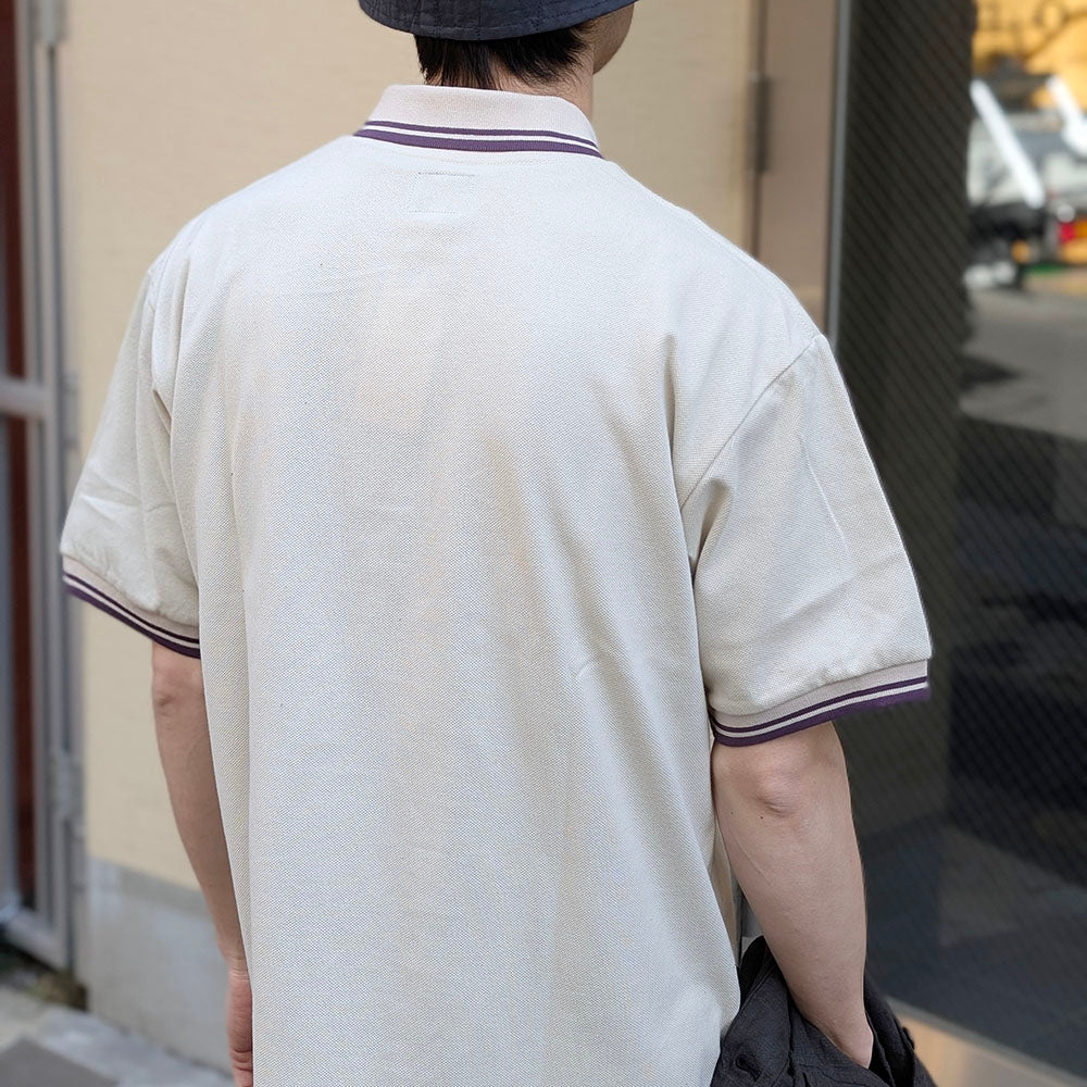 Needles - Shawl Collar Polo - Cotton Pique - SX441