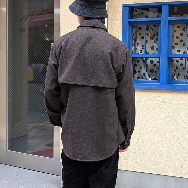Engineered Garments - Stag Shirt Jacket - Poly Wool Heavy Flannel - TX214