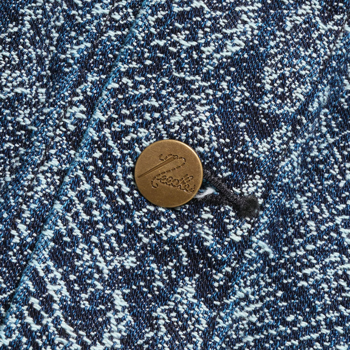 Needles - Darts Bottom Jean Jacket - 13oz Python Jacquard - TY222