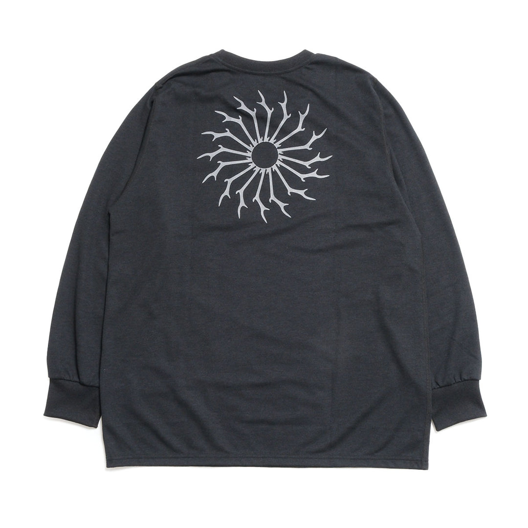 South2 West8 - Long Sleeve Round Pocket Tee - Circle Horn - TY857
