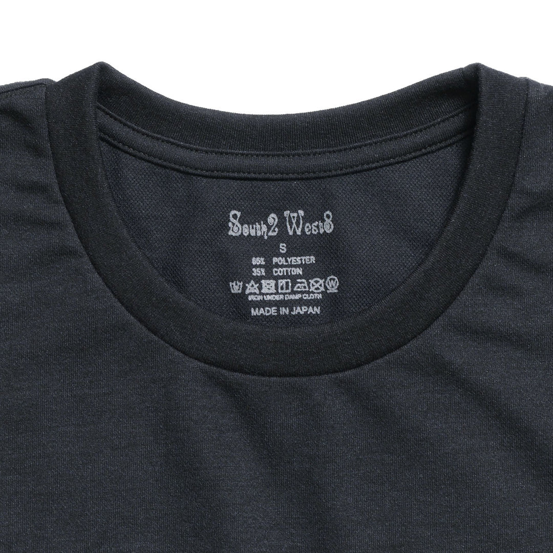 South2 West8 - Long Sleeve Round Pocket Tee - Circle Horn - TY857