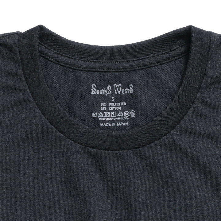 South2 West8 - Long Sleeve Round Pocket Tee - Circle Horn - TY857