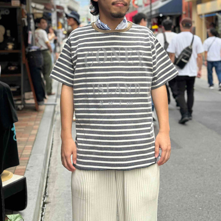 Unison Special - BORDER T-SHIRT(CONEY) - US011-040