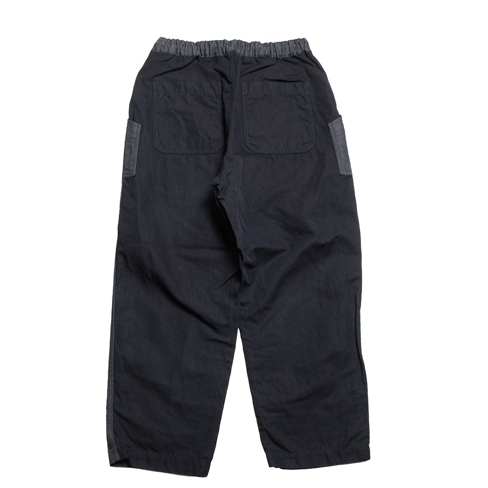 JUNYA WATANABE MAN - Cotton Ester Denim X Cotton Linen Pants - WO-P029-051