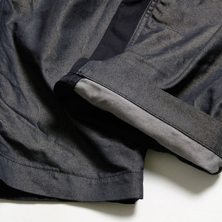 JUNYA WATANABE MAN - Cotton Ester Denim X Cotton Linen Pants - WO-P029-051