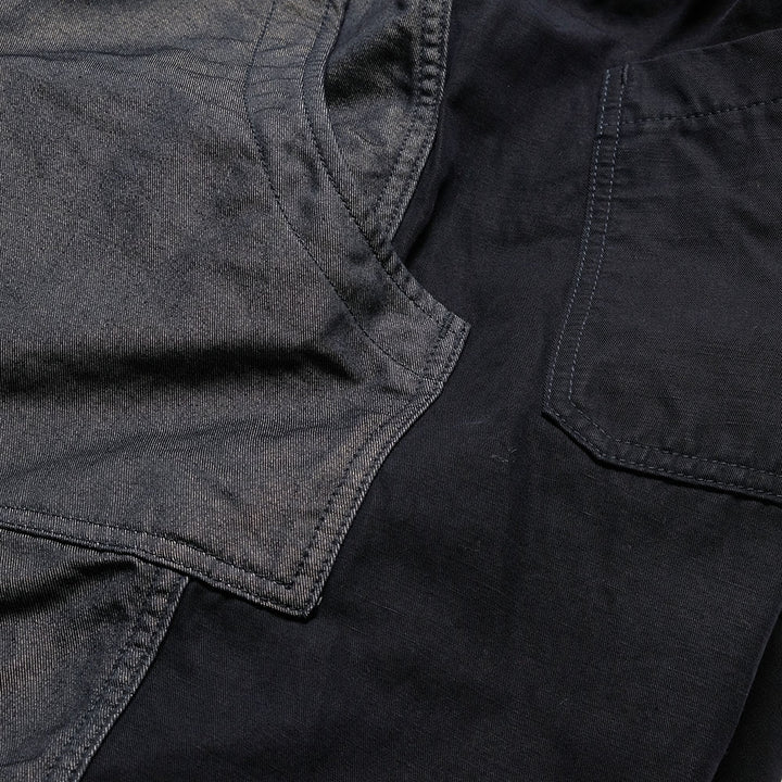 JUNYA WATANABE MAN - Cotton Ester Denim X Cotton Linen Pants - WO-P029-051