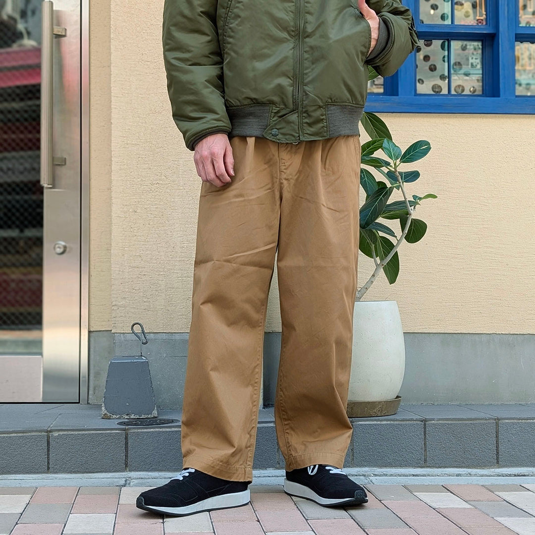 JUNYA WATANABE MAN - 綿ツイル 製品染パンツ - WR-P018-051
