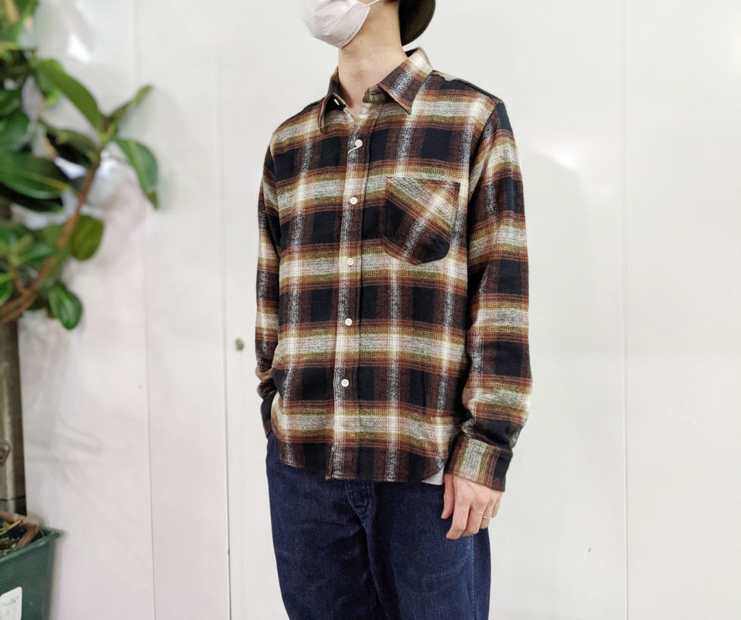 NOBLE MINE - TWILL PLAID WORK SHIRT