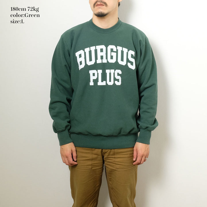 BURGUS PLUS - LOGO CREW SWEAT BURGUS PLUS -BP22601