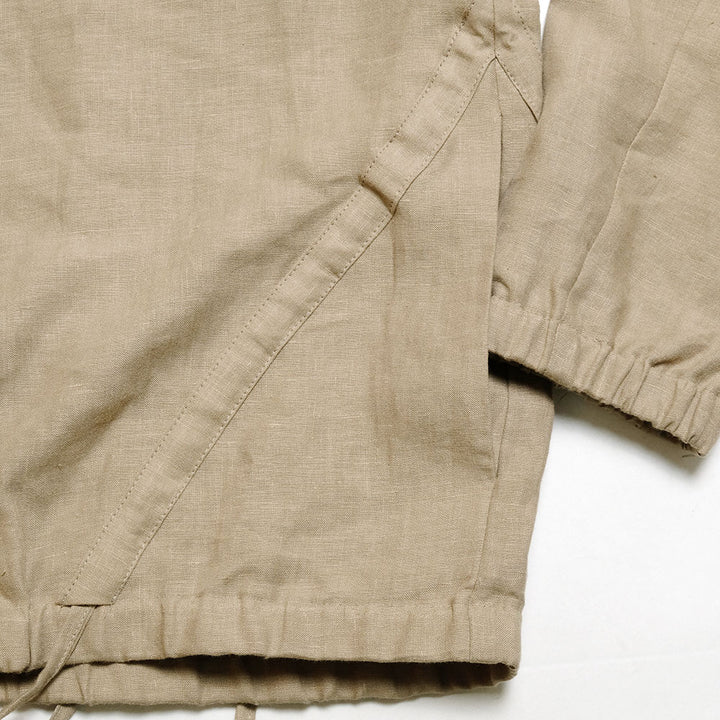 FRANK LEDER - 60’s Vintage Belgian Linen Drawstring Jacket