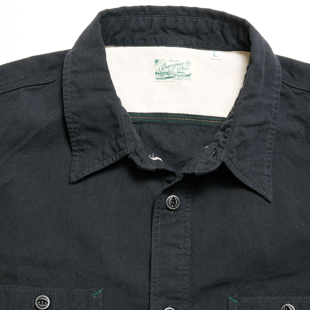 BURGUS PLUS - S/S Beta Chambray Work Shirt - HBP-300CHS