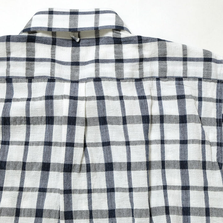 SUN HOUSE - S/S Pull Over Panama Shirt